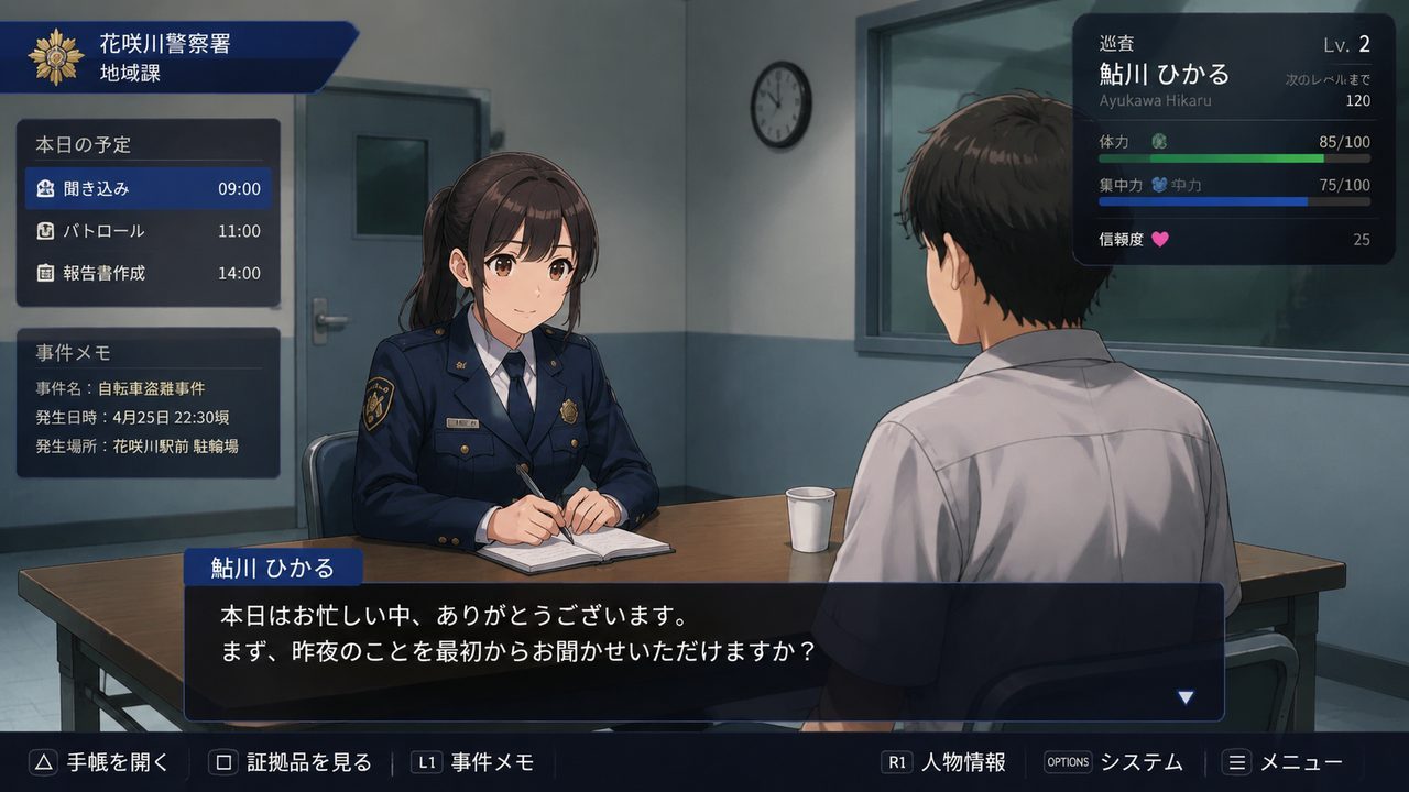 极道无赖EX 女警鮎川光 攻略要点 玩法截图 3